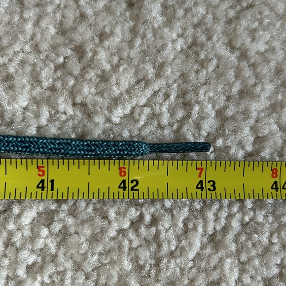 NWOT Allbirds Replacement Laces (2 pr.) Teal green • in-store exclusive color - Picture 6 of 8